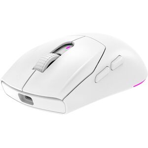 Rampage Prote M5 Pro ασύρματο ποντίκι 26000 DPI RGB LED 1K Hz λευκό