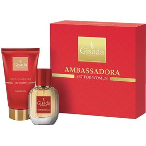 Σετ δώρου Gisada Ambassadora για γυναίκες (EDP, 50 ml + αφρόλουτρο, 100 ml)