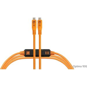 Tether Tools LeverLock&Cable Kit Optima 10G ευθεία πορτοκαλί 9,2μ