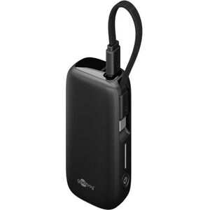 Powerbank 5 000 mAh ze wbudowanym kablem USB-C