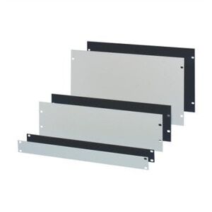 Okrągły panel SCHROFF 19, 10 U, 3 mm, Al, RAL7035