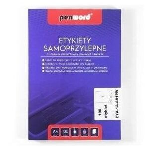 Etykiety samoprzylepne A4/100K 1x210x297mm EDUKAMP