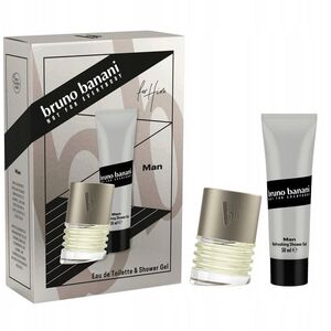 SET BRUNO BANANI Man EDT spray 30ml + SHOWER GEL 50ml