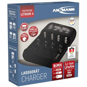 Φορτιστής επιτραπέζιος ANS 1001-0122 LCD για Li-Ion NiMH και LiFePO4