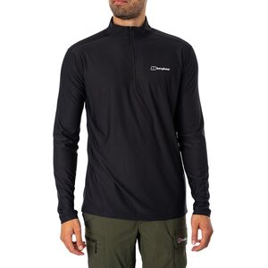Μπλούζα Berghaus 24/7 Tech Tee LS HZ - jet black