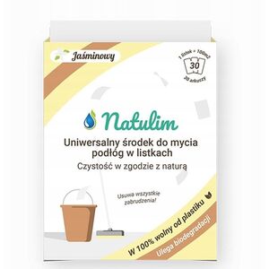Natulim, Καθολικό καθαριστικό δαπέδων σε φύλλα, 30 τεμάχια