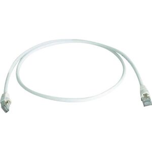 Telegaertner Telegärtner Telegartner MP8 FS 500 - Patch- Cable - RJ- 45 (M) - RJ- 45 (M) - 25cm - SFTP - CAT 6a - white (L00000A0236)