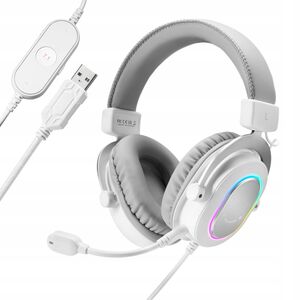 Ακουστικά στούντιο πάνω από το αυτί FIFINE H6W AmpliGame RGB surround ήχος 7.1