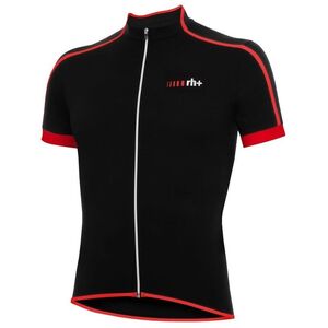 Μπλούζα ποδηλασίας RH+ Prime BLACK-BLACK-RED - XXL