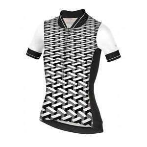 Γυναικεία μπλούζα ποδηλασίας RH+ Preppy W WHITE - XL