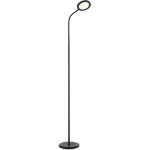 LED επιδαπέδιο φωτιστικό G.LUX, 12W, 3000-5000K, 1100lm, ρυθμιζόμενο, μαύρο