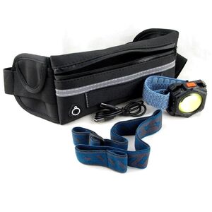φακός LED ENTAC, IP54, 5W, 350lm, επαναφορτιζόμενος, USB, με αισθητήρα, 4 λειτουργίες