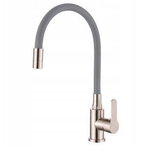 Μπαταρία κουζίνας Invena Ksanti Inox, inox/γκρι BZ-37-I05-L