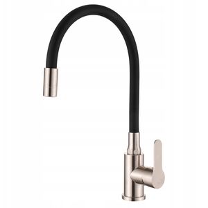 Μπαταρία κουζίνας Invena Ksanti Inox, inox/czarny BZ-37-I43-L
