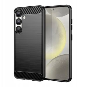 Θήκη Carbon Case ελαστική σιλικόνη για Xiaomi 15 Ultra - μαύρη