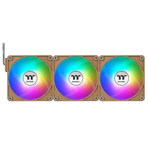 140mm Thermaltake CT140 EX Reverse ARGB Sync PC Cooling Fan Gravel Sand 3 Pack