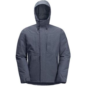 Μπουφάν με επένδυση Jack Wolfskin Snowy Park Jkt - νυχτερινό μπλε