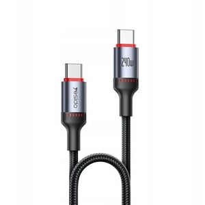 Καλώδιο Yesido CA186 240W Type-C/Type-C 2m 5A, ΜΑΥΡΟ