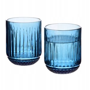 ELISE BLUE Σετ 4 ποτήρια 260ml7,5x9,4cm