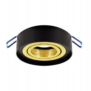 Ideus Odyn 04490 φωτιστικό σποτ ενσωματωμένο downlight 1x35W GU10 μαύρο/χρυσό