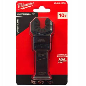 MILWAUKEE MT ΛΕΠΙΔΑ ΚΟΠΗΣ ΜΕΤΑΛΛΟΥ TCT 28mm /10τεμ.