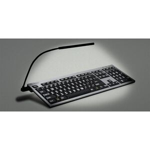 Logickeyboard LL-BLACK, Λάμπα, Μαύρο