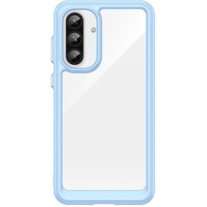 Θήκη Outer Space Case για Samsung Galaxy A36 με ελαστικό πλαίσιο - μπλε