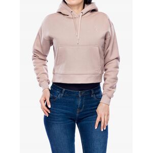 Γυναικεία μπλούζα με κουκούλα Black Diamond Crop Pullover Hoody - pale mauve