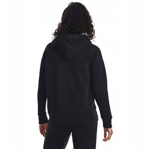 Γυναικεία μπλούζα Under Armour Rival Fleece Big Logo Hoody - μαύρο/λευκό