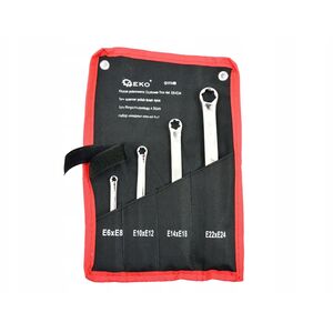 Γυαλισμένα κλειδιά Oczkowe-Torx 4el.E6-E24(40)