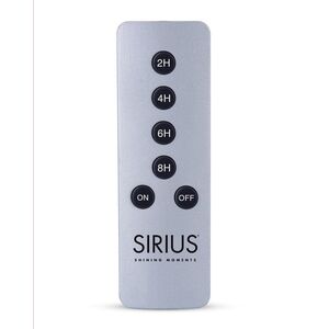 Sirius Home 10000, Φωτισμός, Κουμπιά πίεσης, Επαναφορτιζόμενο, Ασημί