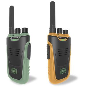 Κidywolf Walkie-Talkies με φακό πράσινο/πορτοκαλί