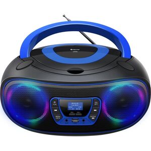 Denver TDB-212 DAB+ Boombox FM/BT/USB/CD/AUX μπλε