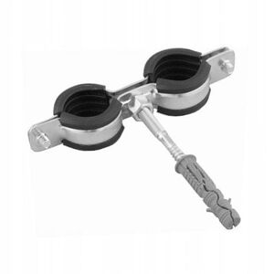 Διπλός σφιγκτήρας UDG με επένδυση 1 (31-34mm) KPL M8 γαλβανισμένο
