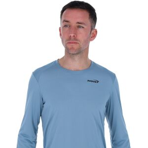 Μπλούζα τρεξίματος Inov-8 Performance Long Sleeve - μπλε γκρι/σχιστόλιθος