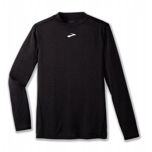 Μπλούζα τρεξίματος Brooks High Point Long Sleeve - μαύρο