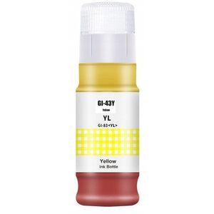 PRISM Canon Μελάνι GI-43Y Κίτρινο 8k 100% νέο μπουκάλι μελάνης 70ml
