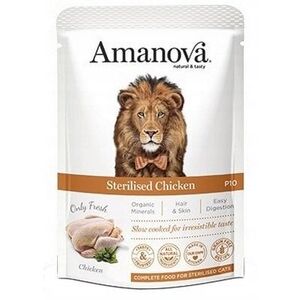 Amanova Κοτόπουλο Στειρωμένο σακουλάκι 85g