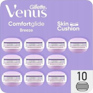 Κεφαλές ξυρίσματος Gillette Venus Comfortglide Breeze για γυναίκες, 10 τεμ.