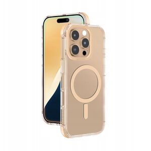 Θήκη σιλικόνης AMAZINGTHING Omni Mag Case για iPhone 16 Pro - ροζ χρυσό