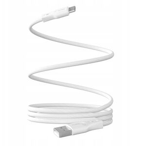 Μαγνητικό καλώδιο Puro 10W USB-A - USB-C 1m - λευκό