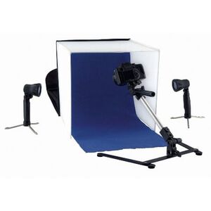 Μικρή σκηνή φωτισμού Falcon Eyes PBK-40AB-2LS με προβολείς