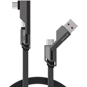 Καλώδιο 4smarts USB-C ComboCord Flat Right Angle 240W, 1,5m