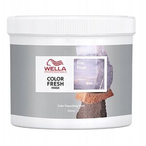 Μάσκα μαλλιών που προσφέρει απόχρωση Wella Color Fresh Mask Lilac Frost 500 ml