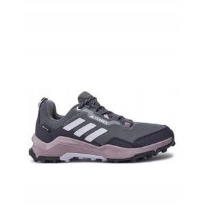 Γυναικεία παπούτσια πεζοπορίας adidas TERREX AX4 GTX - γκρι πέντε/ασημί αυγή/προ-αγαπημένο σύκο