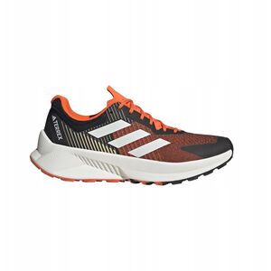 Ανδρικά παπούτσια για τρέξιμο Adidas TERREX Soulstride Flow - μαύρο/λευκό/πορτοκαλί