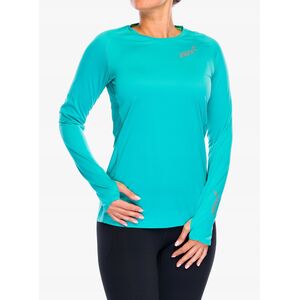 Γυναικεία μπλούζα για τρέξιμο Inov-8 Base Elite LS - teal
