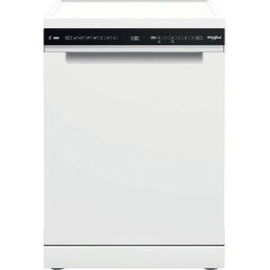 Whirlpool Dishwasher | W7F HS51 | Free standing | Width 60 cm | Number of place settings 15 | Number of programs 8 | Energy efficiency class B | AquaStop function | White