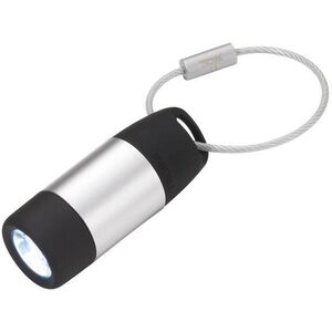 TROIKA ECO CHARGE Μαύρο, Γκρι Φακός μπρελόκ LED