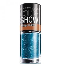 Maybelline Maybelline, Color Show Vintage Leather, Βερνίκι Νυχιών, Αρ. 207, Turquoise Temptation, 7 ml Για Γυναίκες